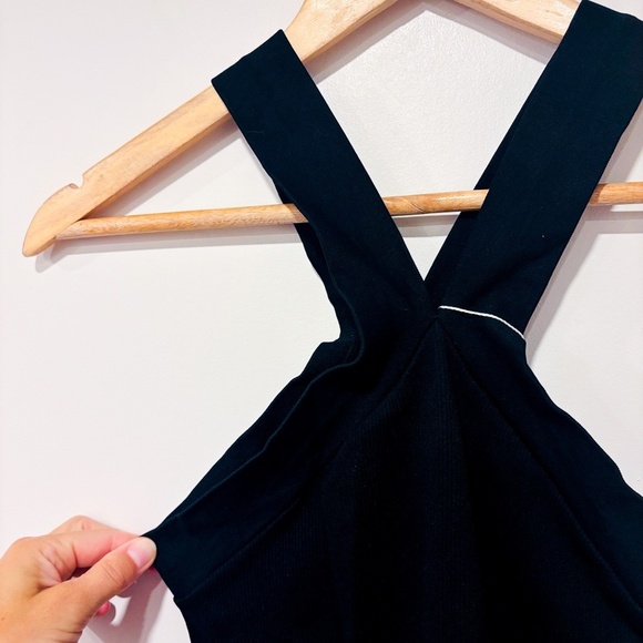 HEYSHAPE Black crossover halter bodysuit | Sculpting shapewear | Medium/Large * - Picture 7 of 12